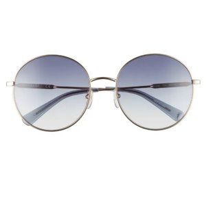 Longchamp Blue Round Sunglasses